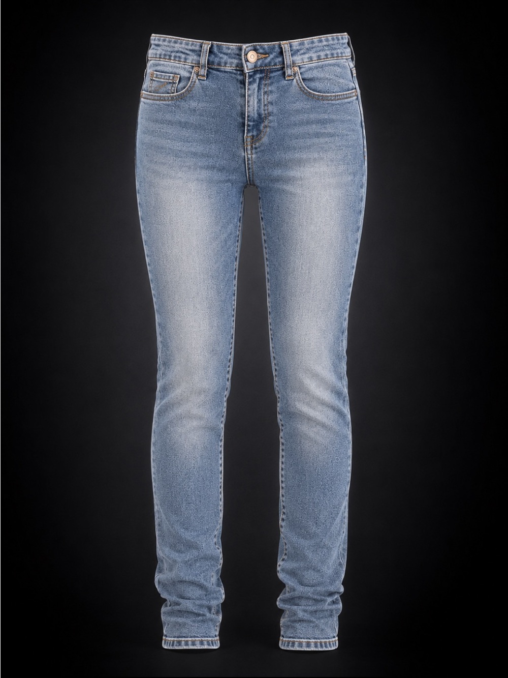 Jordache Girls Size 14 Skinny Jeans Light Wash Stretch Denim 26” Inseam